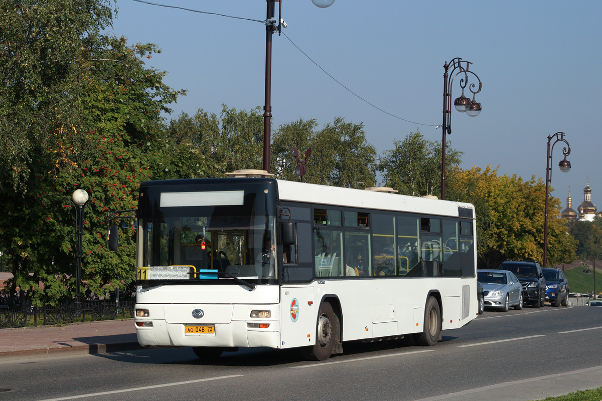 Тюменская область, Yutong ZK6118HGA № АО 048 72