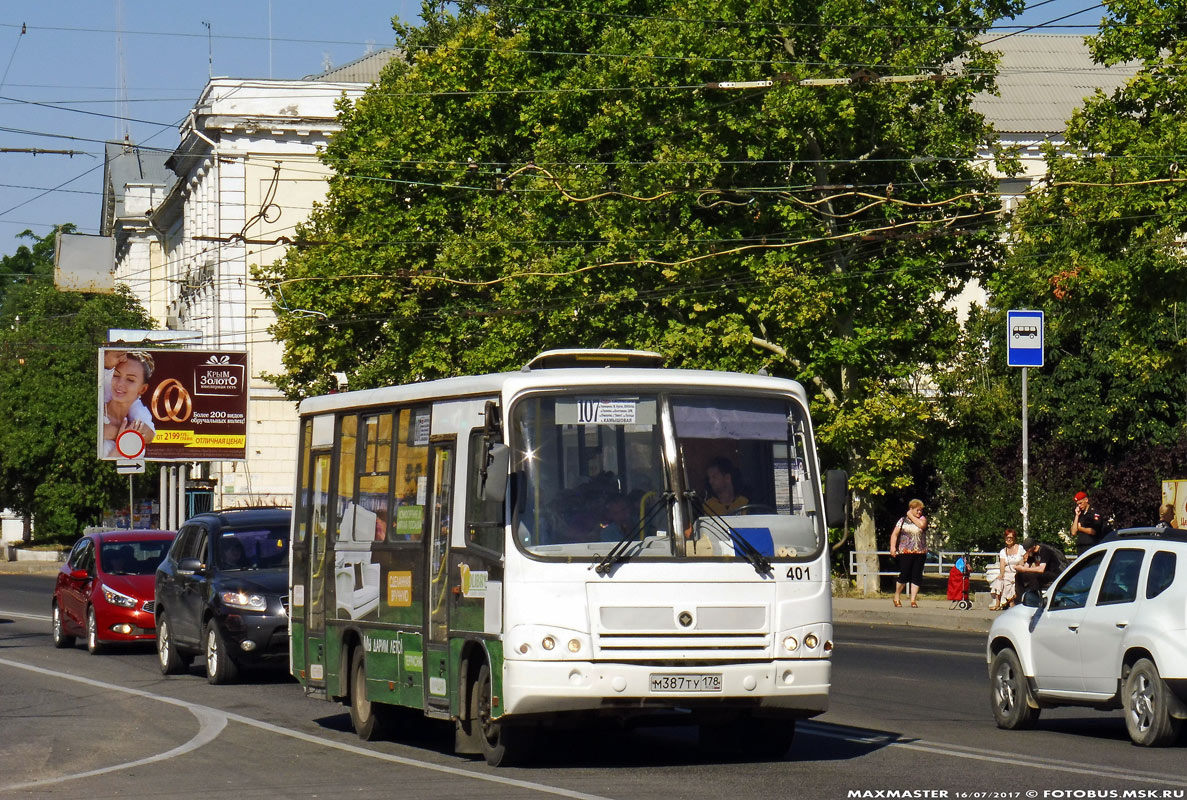 Севастополь, ПАЗ-320402-05 № М 387 ТУ 178