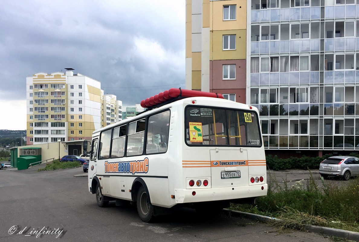 Томская область, ПАЗ-32054 № Е 955 ЕВ 70