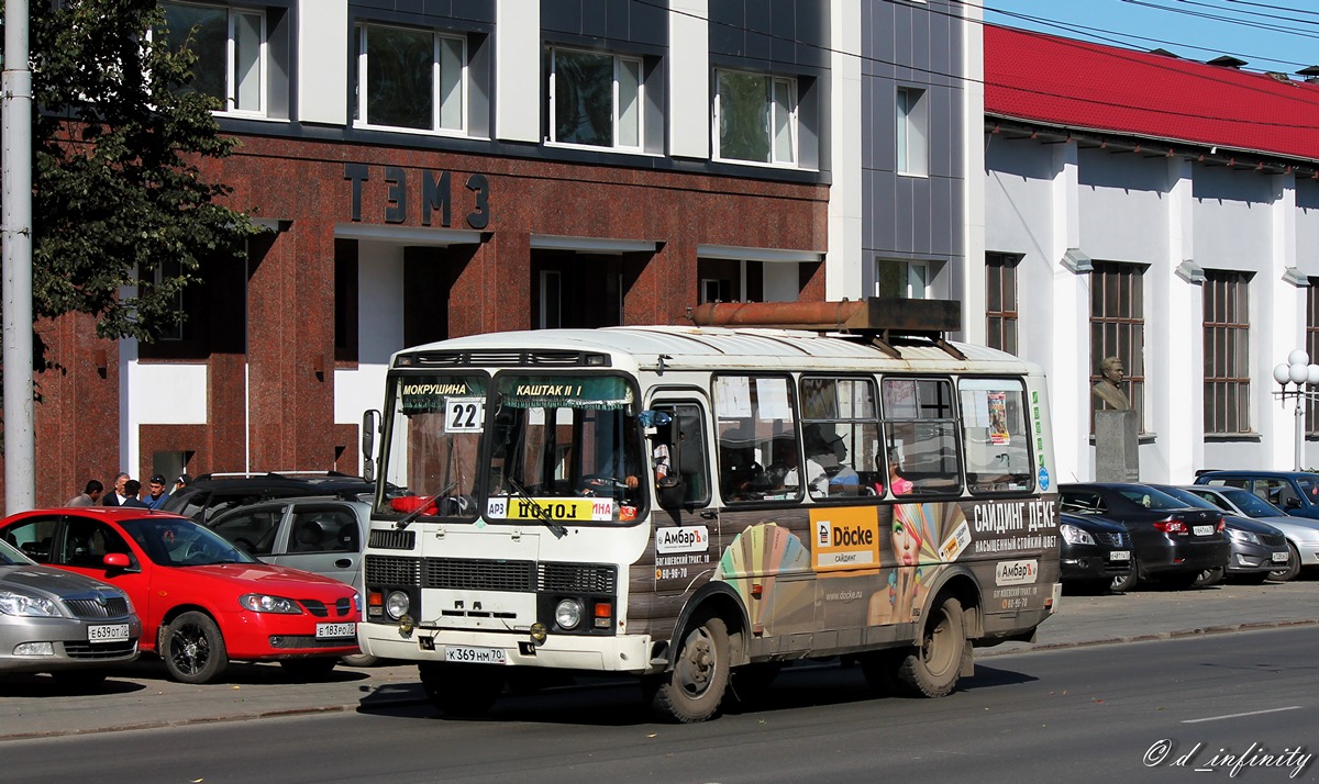 Томская область, ПАЗ-32054 № К 369 НМ 70