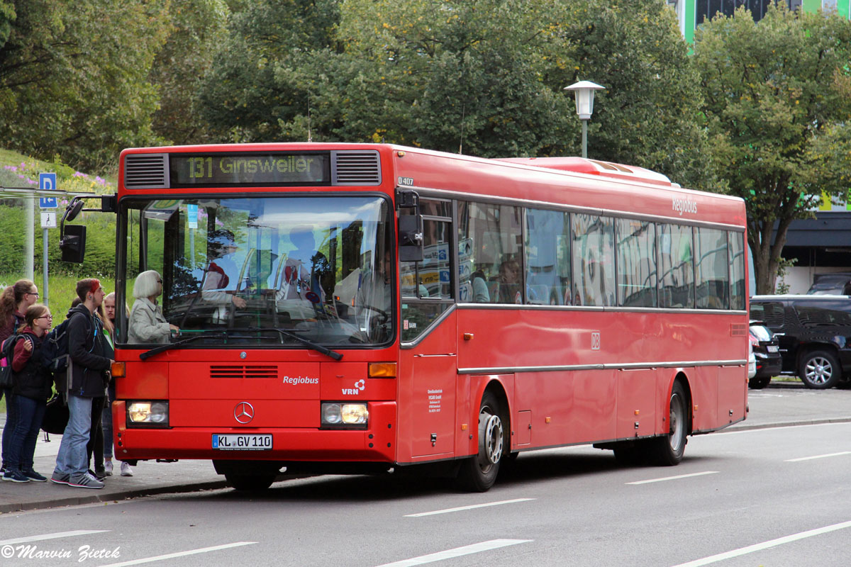 Рейнланд-Пфальц, Mercedes-Benz O407 № KL-GV 110