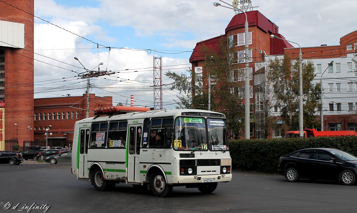 Томская область, ПАЗ-32054 № М 421 АК 70