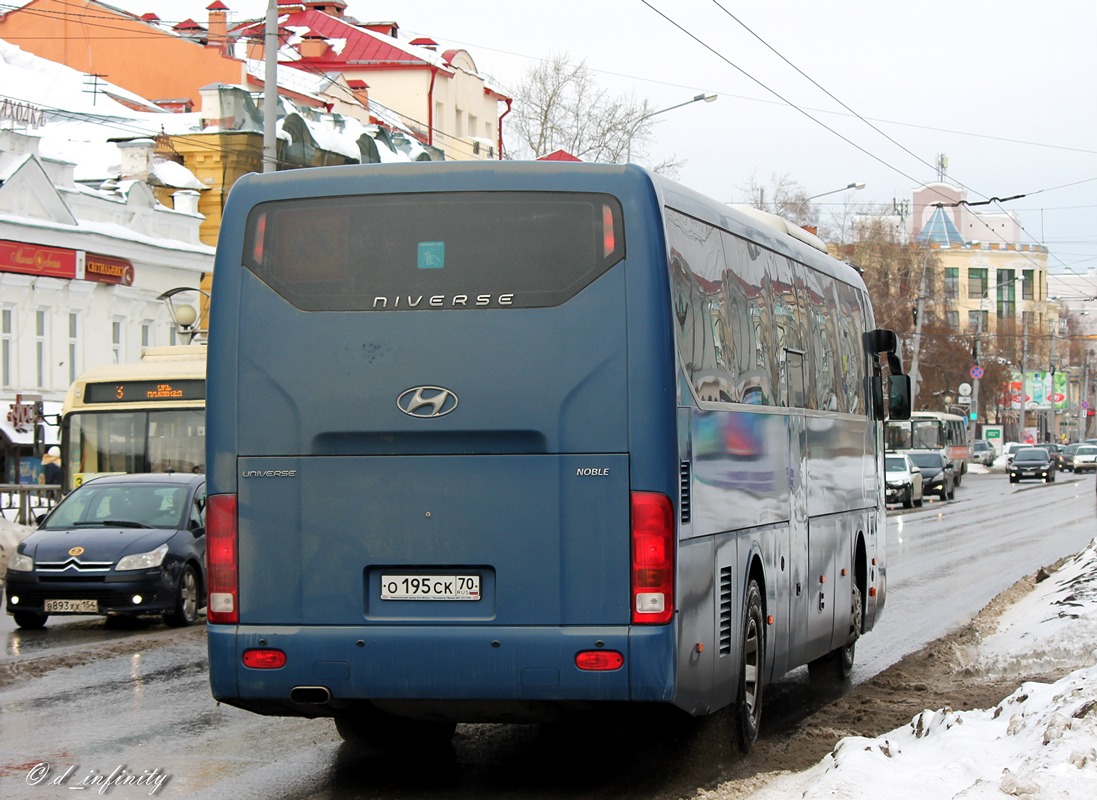 Томская область, Hyundai Universe Xpress Noble № О 195 СК 70