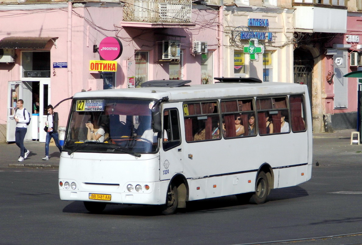 Одесская область, Богдан А09202 (ЛуАЗ) № 7324