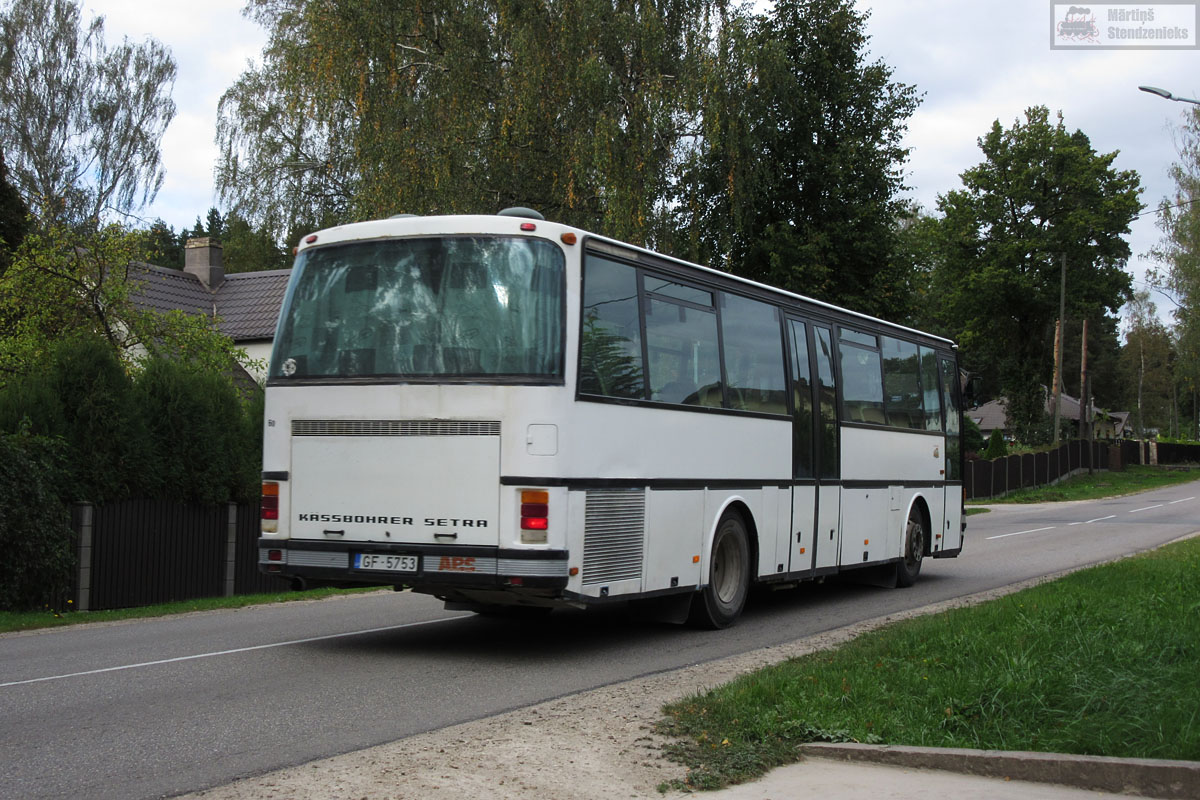 Латвия, Setra S213UL № 60