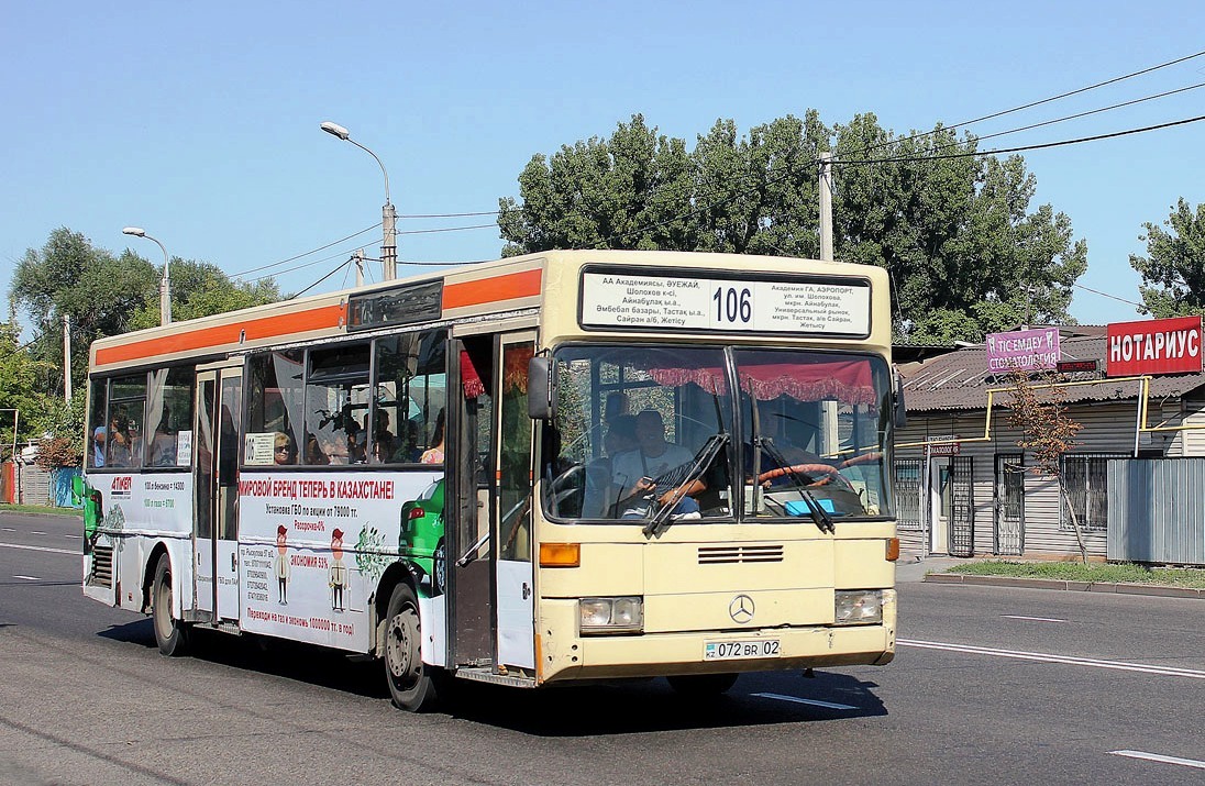 Алматы, Mercedes-Benz O405 № 072 BR 02