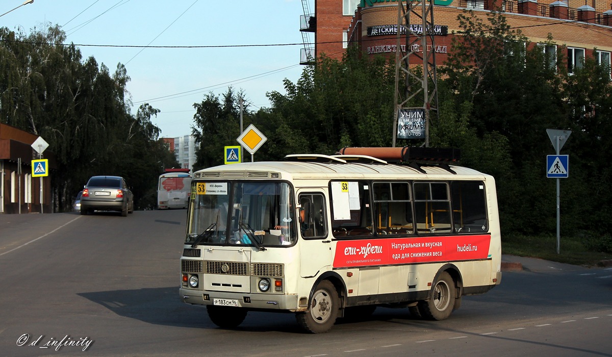 Томская область, ПАЗ-32053 № Р 183 СМ 96