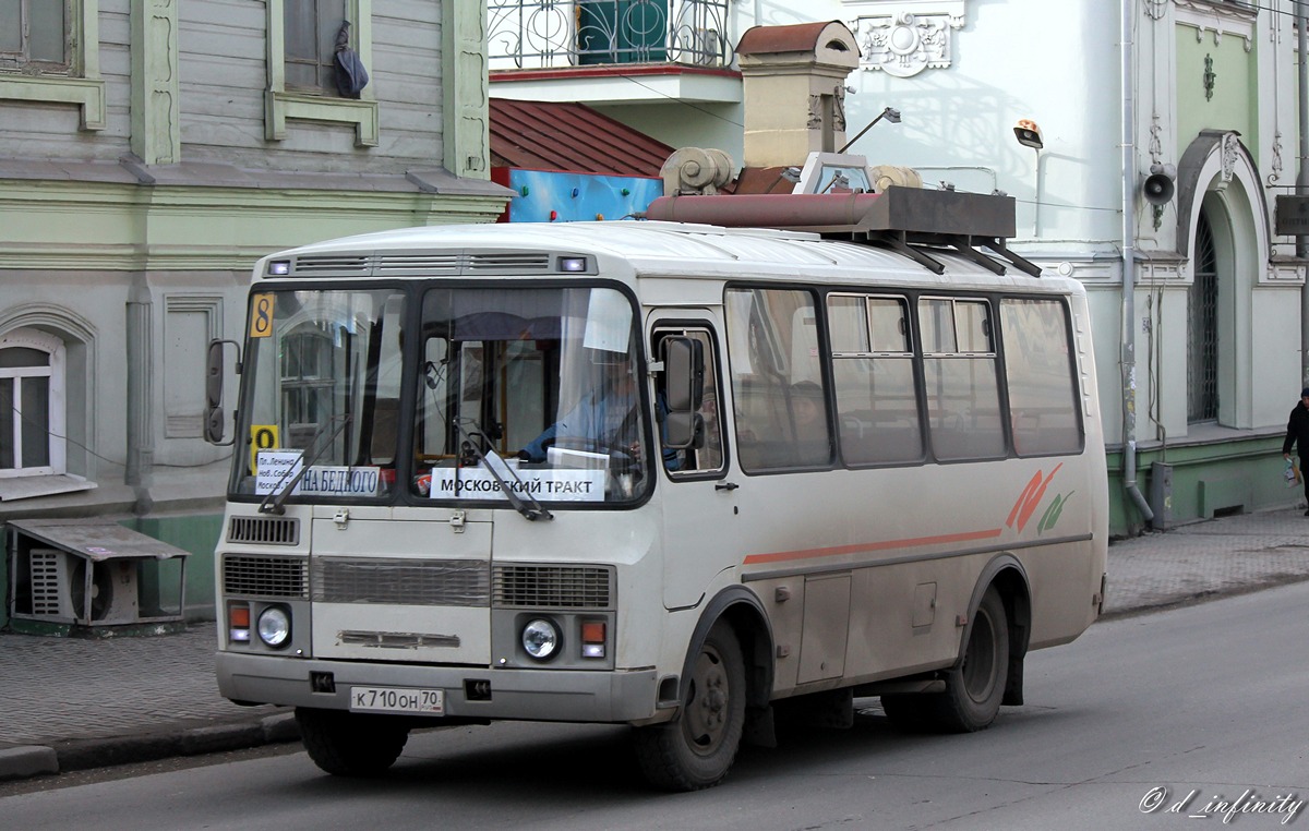 Томская область, ПАЗ-32054 № К 710 ОН 70