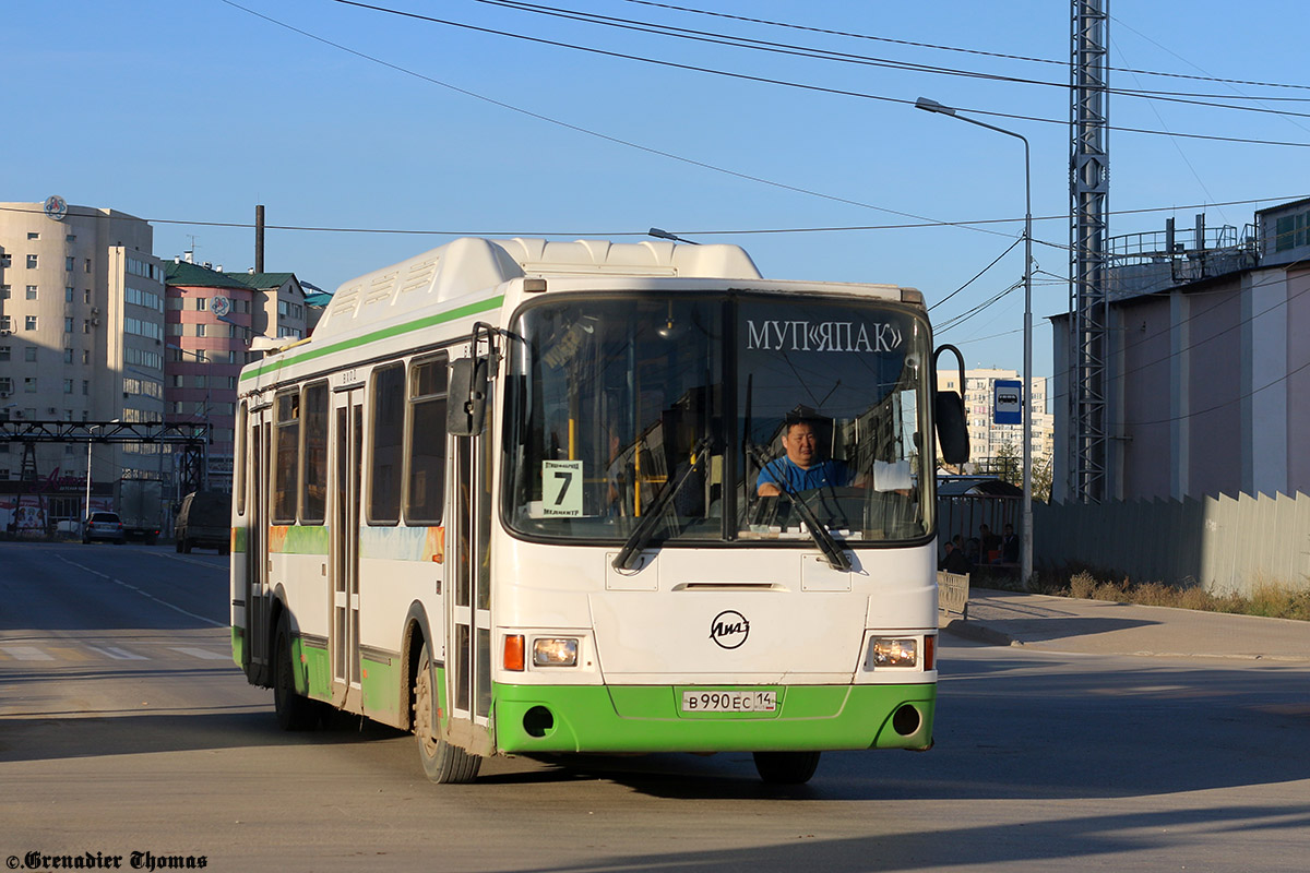 Саха (Якутия), ЛиАЗ-5256.57 № В 990 ЕС 14