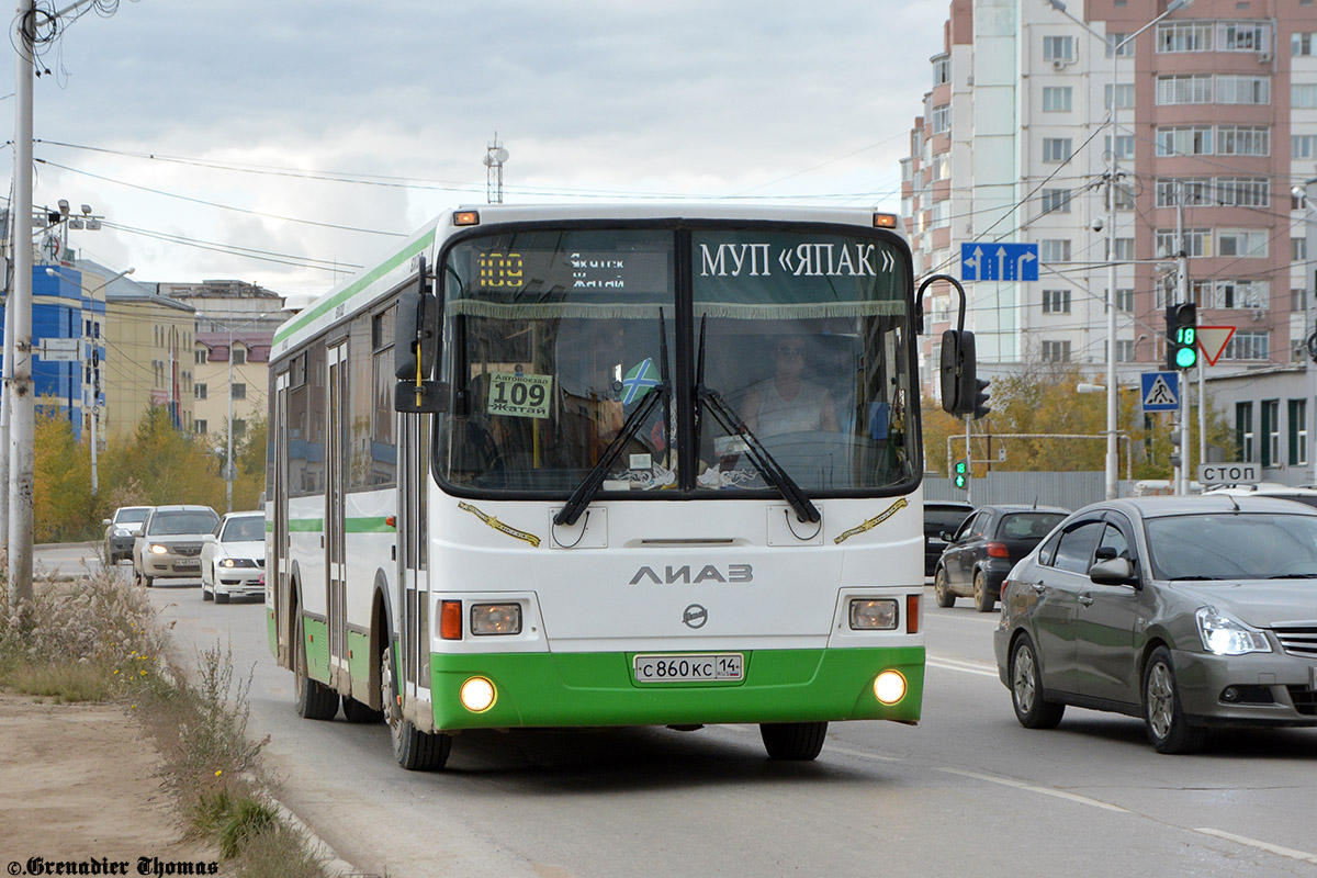 Саха (Якутия), ЛиАЗ-5256.60 № С 860 КС 14