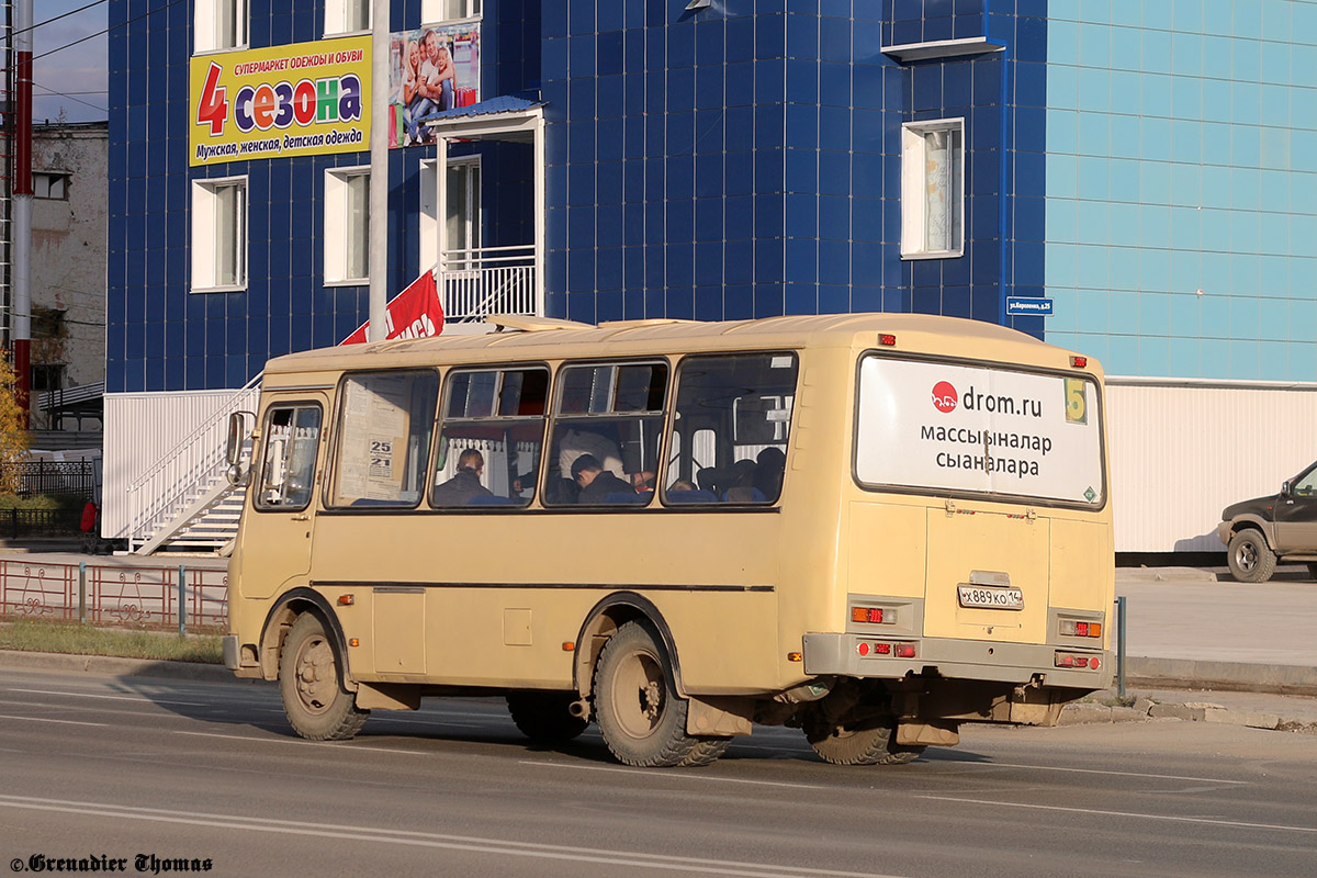 Саха (Якутия), ПАЗ-32054 № Х 889 КО 14