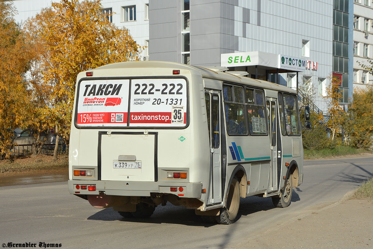 Саха (Якуція), ПАЗ-32053 № К 339 УР 75