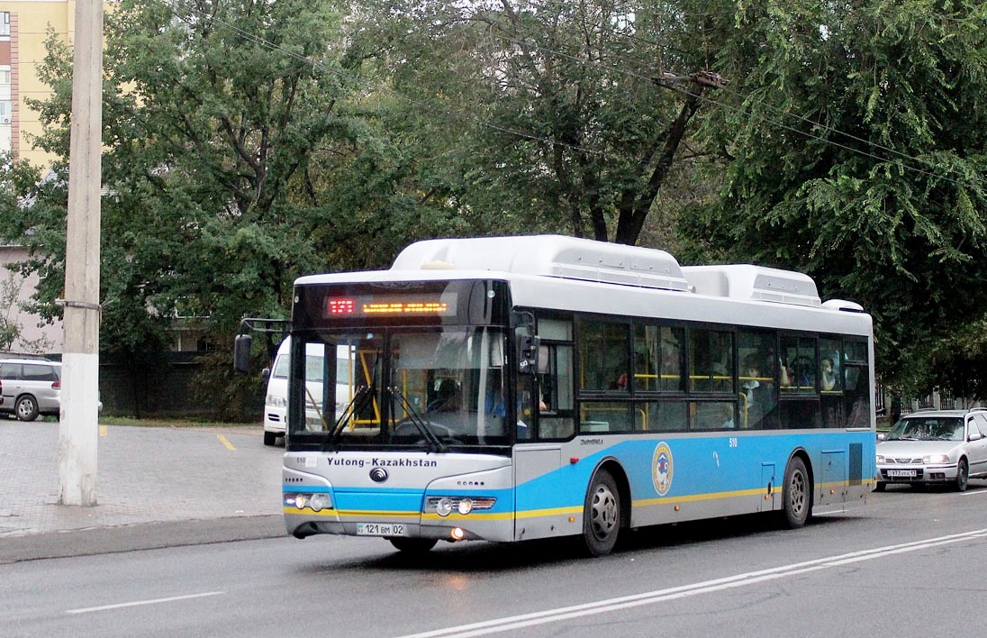 Алматы, Yutong ZK6118HGA № 510