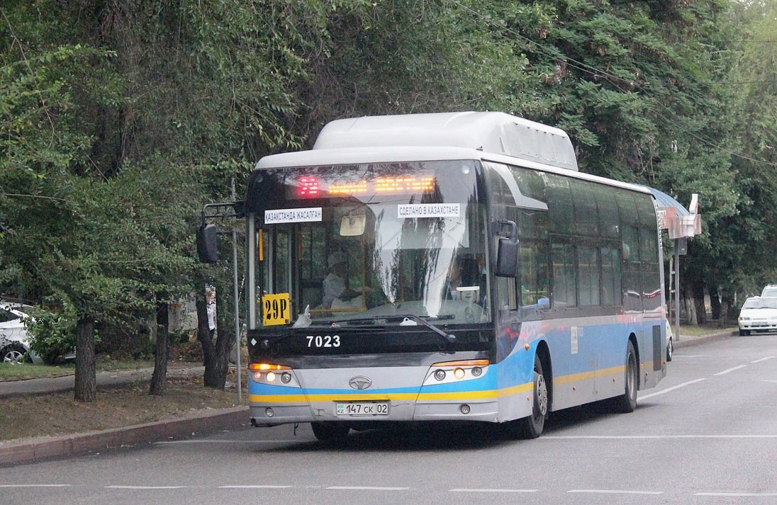 Алматы, Guilin Daewoo GDW6126CNG (СемАЗ) № 7023