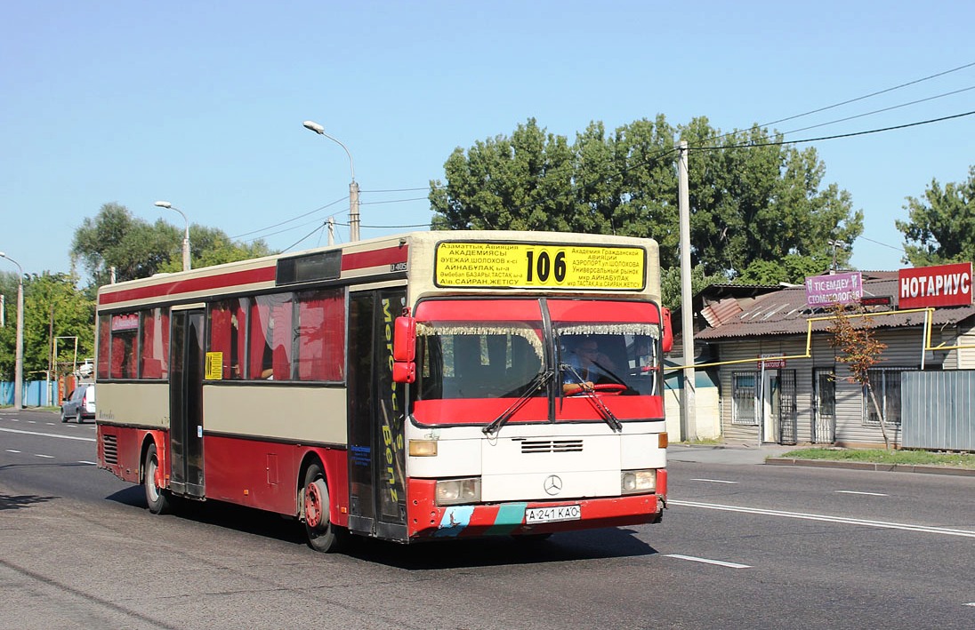 Алматы, Mercedes-Benz O405 № A 241 KAO