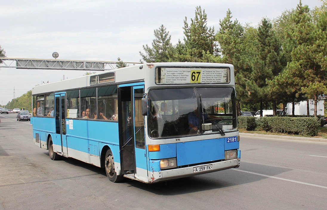Алматы, Mercedes-Benz O405 № 2181