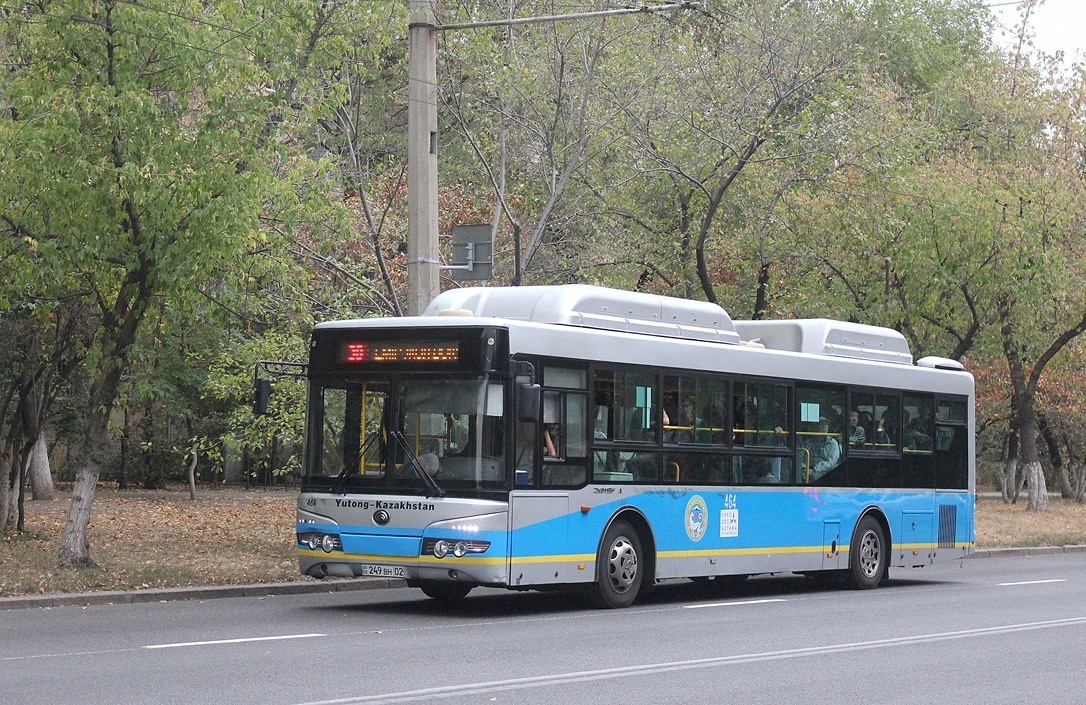 Алматы, Yutong ZK6118HGA № 464