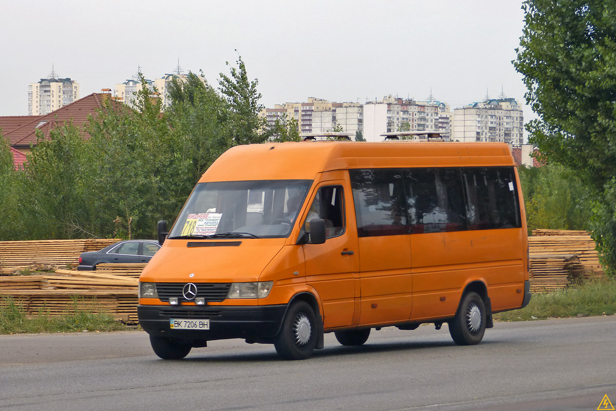 Киев, Mercedes-Benz Sprinter W903 312D № BK 7206 BH