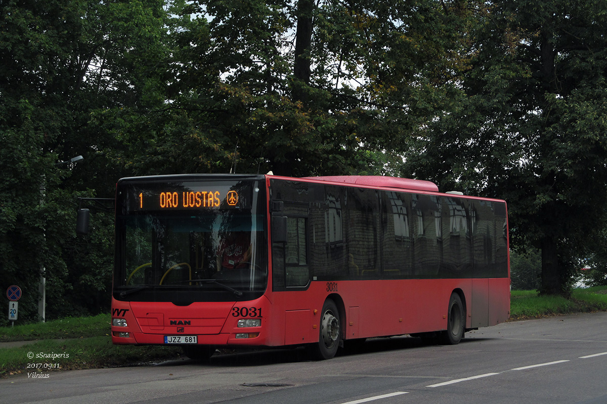 Литва, MAN A21 Lion's City NL273 № 3031