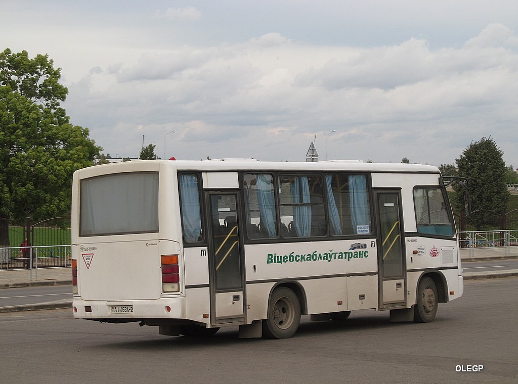 Витебская область, ПАЗ-320402-05 № АІ 4634-2