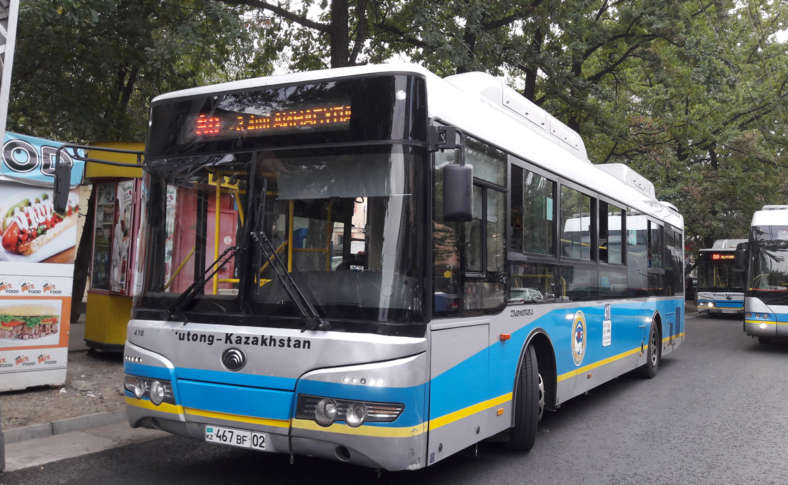 Алматы, Yutong ZK6118HGA № 410