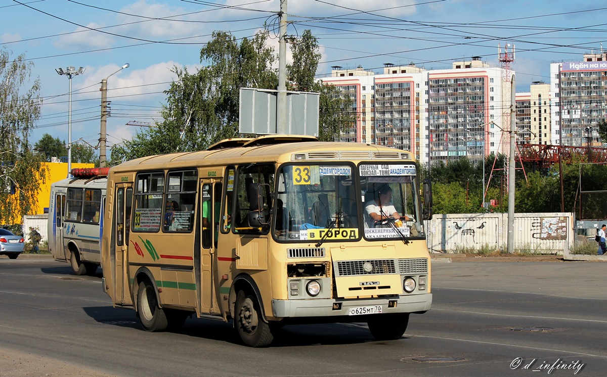 Томская область, ПАЗ-32054 № О 625 МТ 70