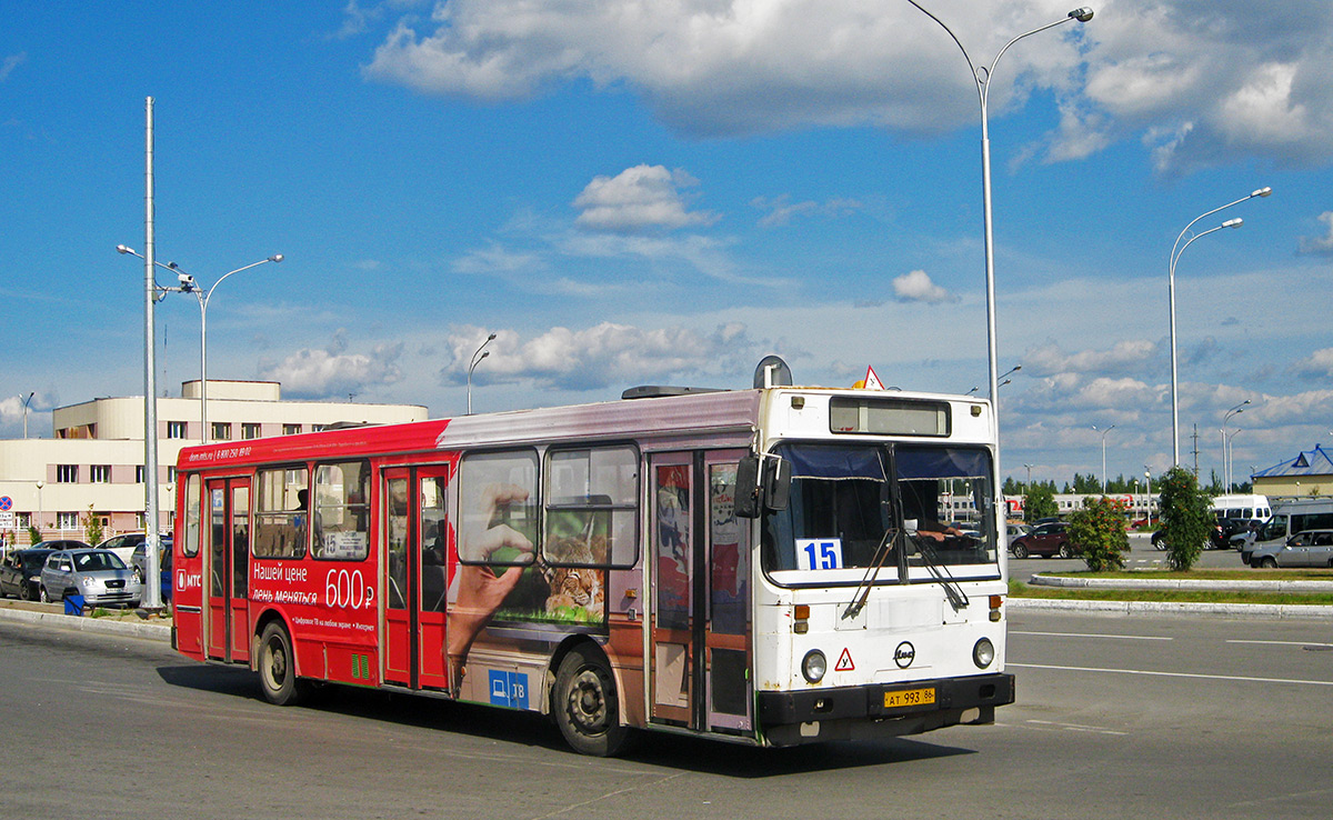 Ханты-Мансийский АО, ЛиАЗ-5256.00 № АТ 993 86