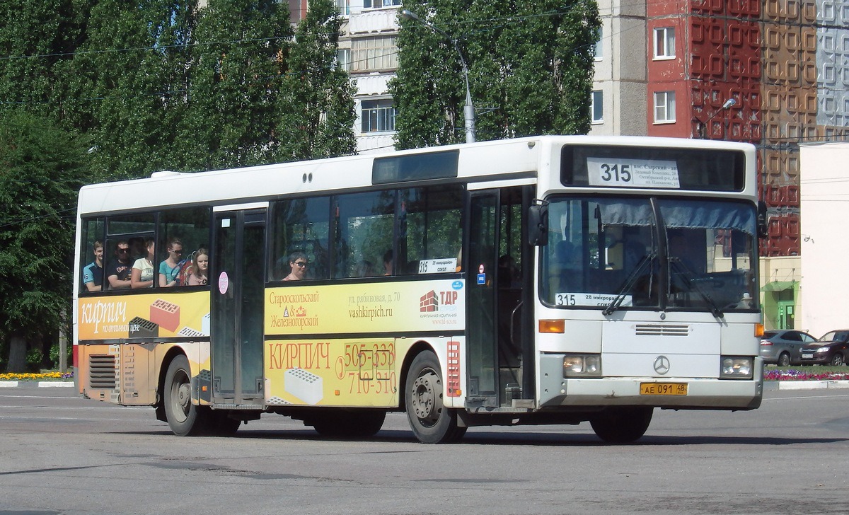 Липецкая область, Mercedes-Benz O405 № АЕ 091 48