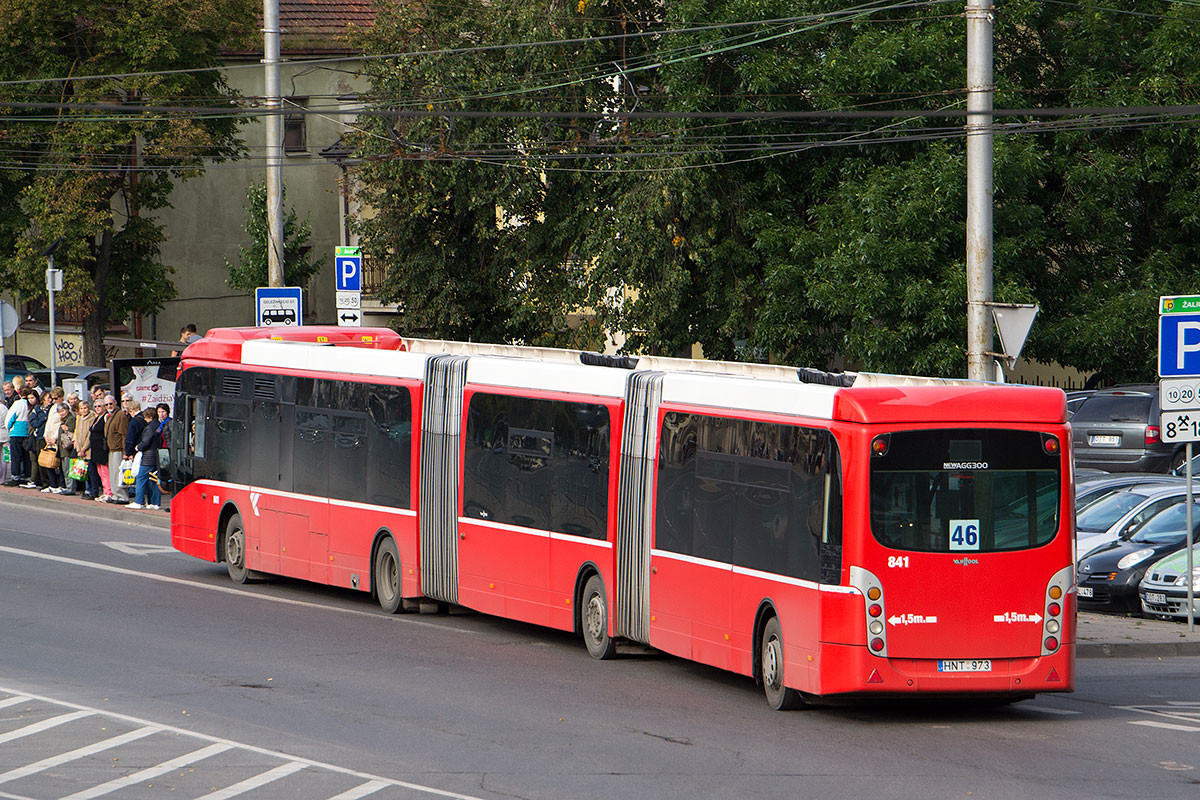 Литва, Van Hool New AGG300 № 841