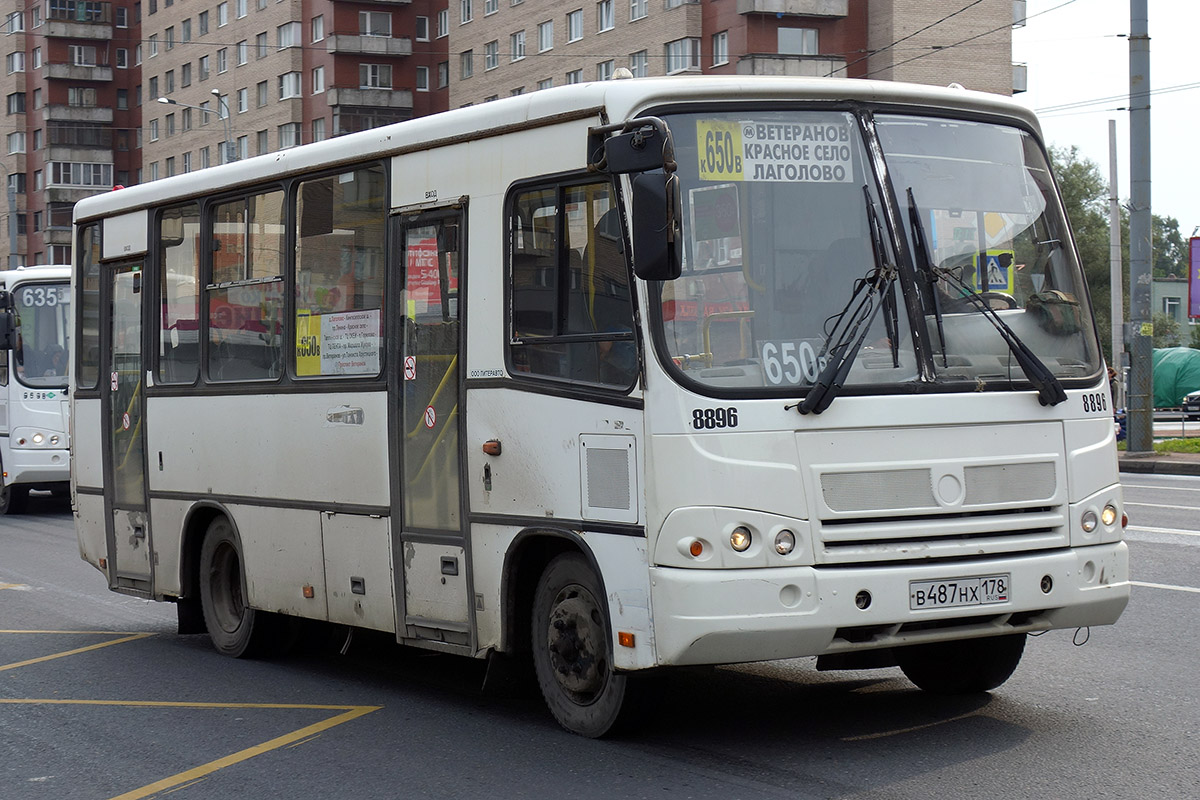 Санкт-Петербург, ПАЗ-320402-05 № 8896