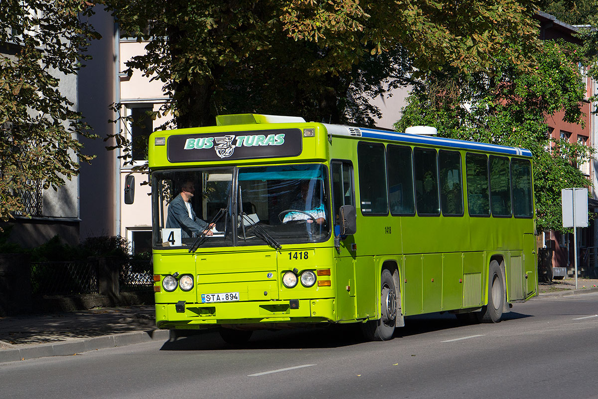 Литва, Scania CN113CLB № 1418