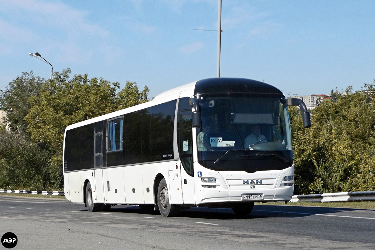 Belgorod region, MAN R14 Lion's Regio C ÜL314 C Nr. Н 115 ЕР 31