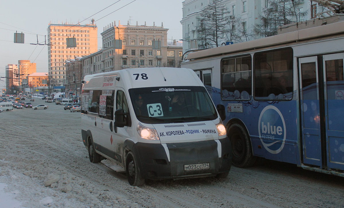 Челябинская область, Нижегородец-2227W (Citroёn Jumper) № М 023 СС 174