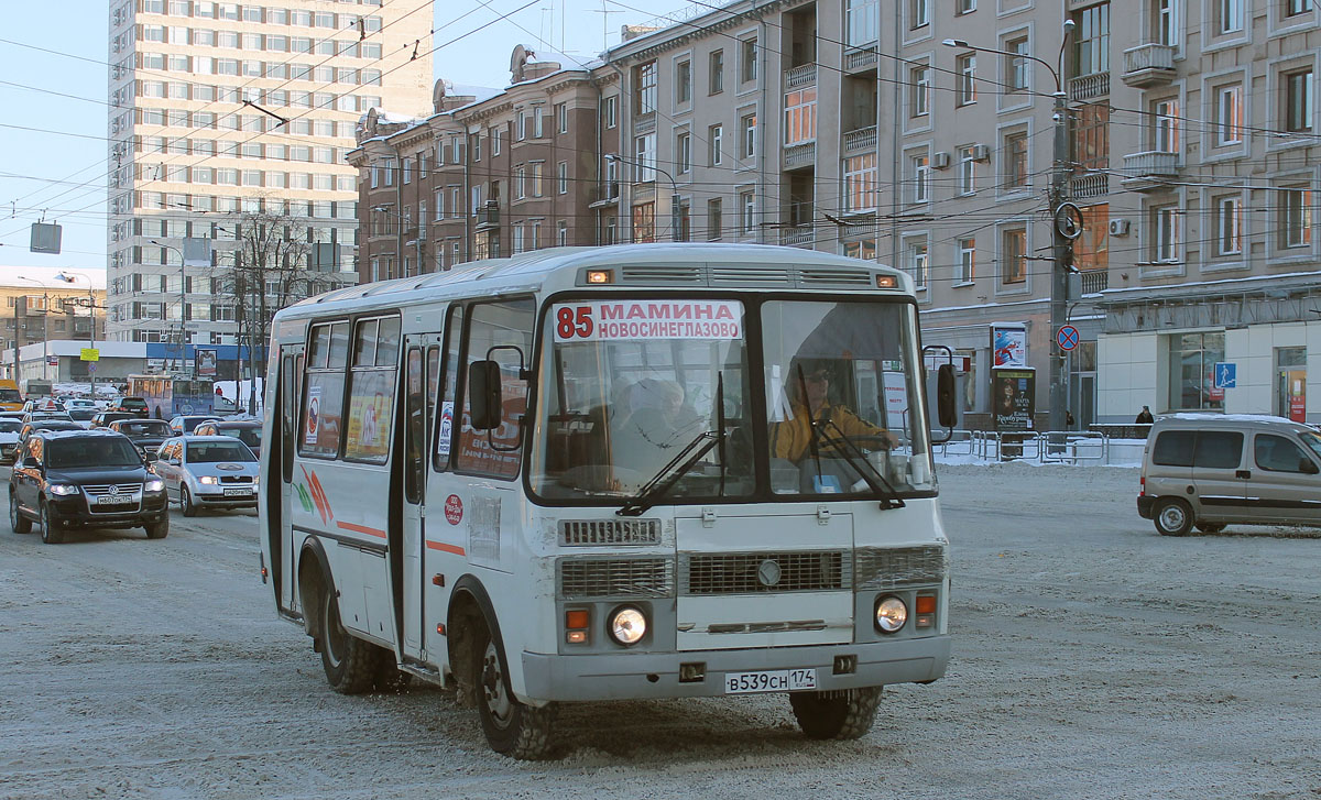 Челябинская область, ПАЗ-32054 № В 539 СН 174