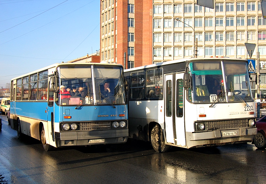 Санкт-Петербург, Ikarus 256.74 № В 770 ВТ 78