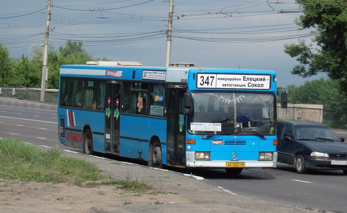 Липецкая область, Mercedes-Benz O405N № АЕ 033 48