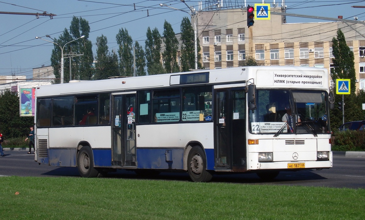 Липецкая область, Mercedes-Benz O405N № АЕ 187 48