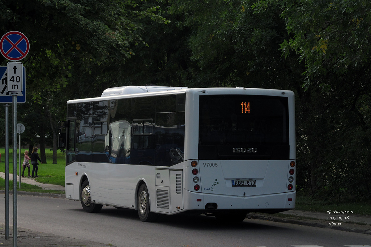 Литва, Anadolu Isuzu Citibus (Yeni) № V7005