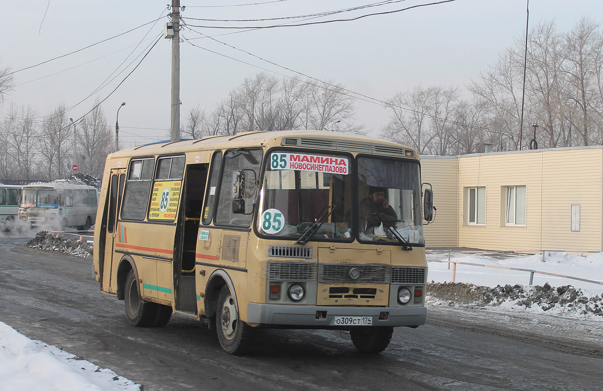 Челябинская область, ПАЗ-32054 № О 309 СТ 174