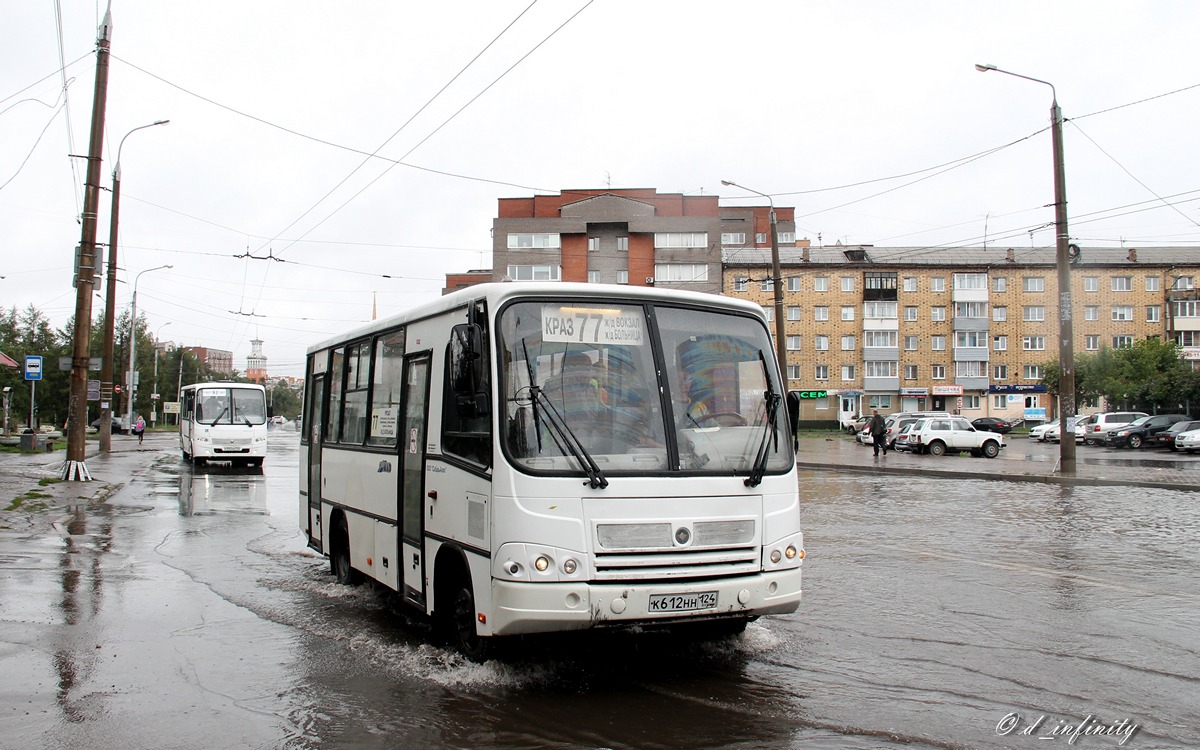 Красноярский край, ПАЗ-320402-05 № К 612 НН 124