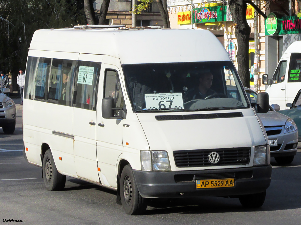 Запорожская область, Volkswagen LT35 № AP 5529 AA — Фото — Автобусный  транспорт