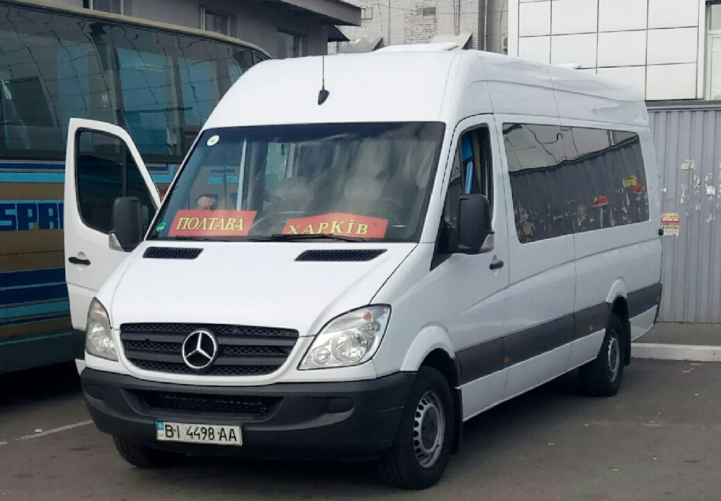 Полтавская область, Mercedes-Benz Sprinter W906 313CDI № BI 4498 AA