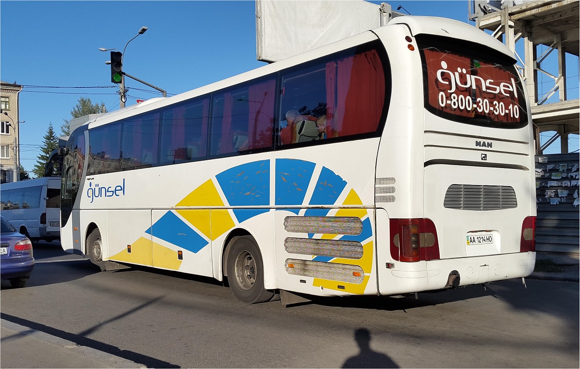 Киев, MAN R07 Fortuna RHC414 № AA 1214 HO