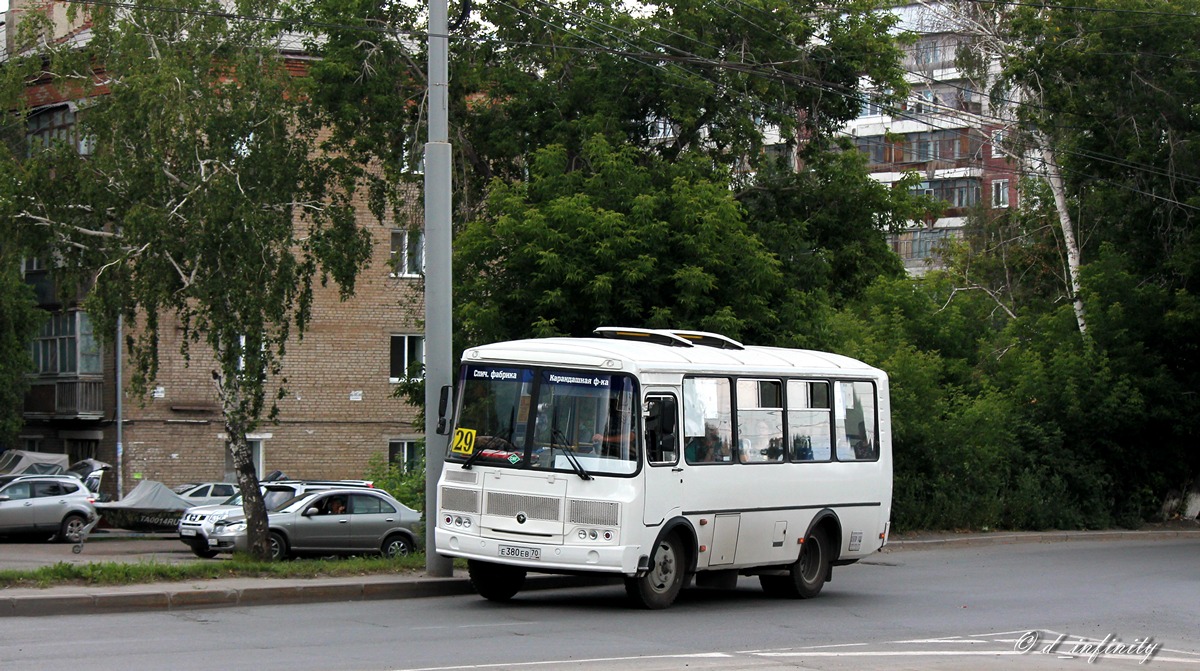 Томская область, ПАЗ-32054 № Е 380 ЕВ 70