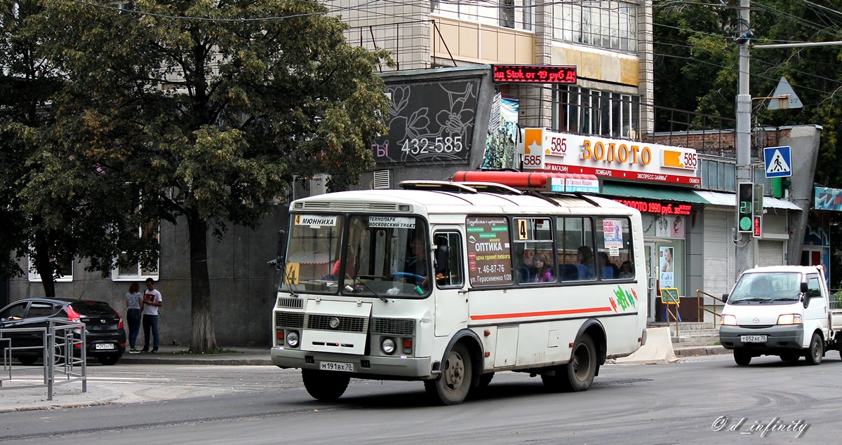 Томская область, ПАЗ-32054 № М 191 ВХ 70