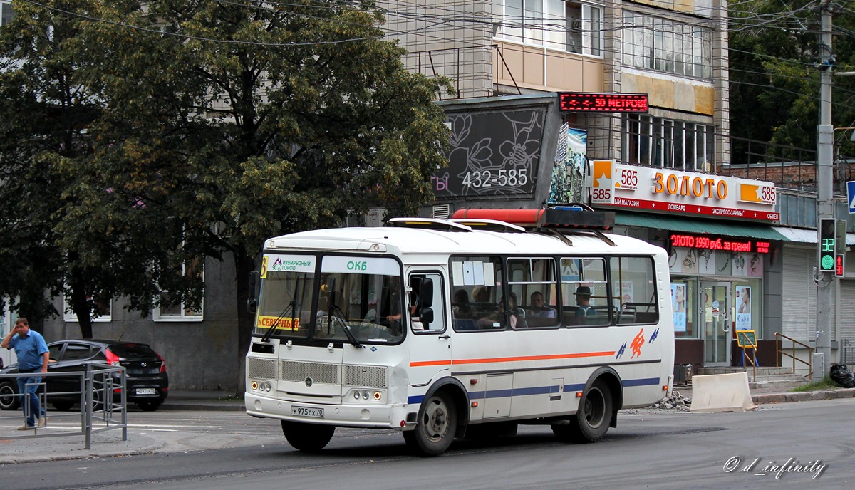 Томская область, ПАЗ-32054 № К 975 СХ 70