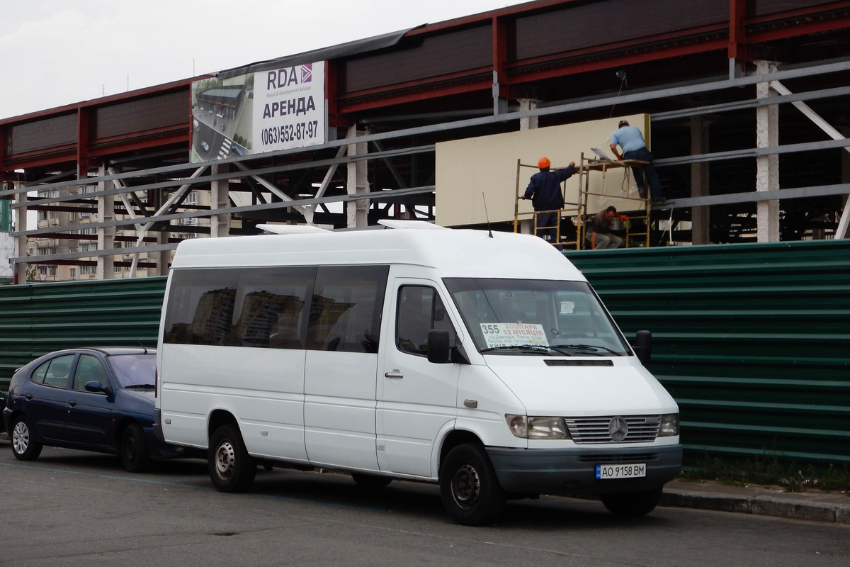 Киев, Mercedes-Benz Sprinter W903 312D № AO 9158 BM