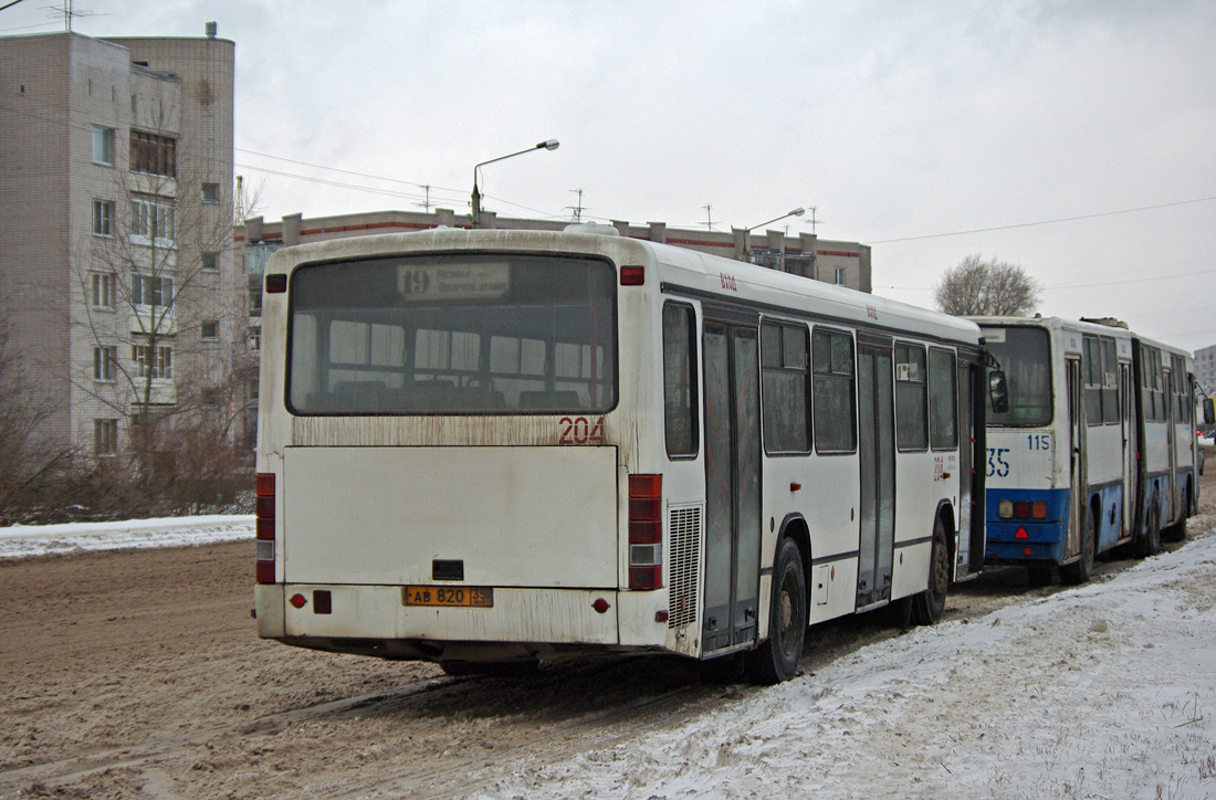 Вологодская область, Mercedes-Benz O345 № 204