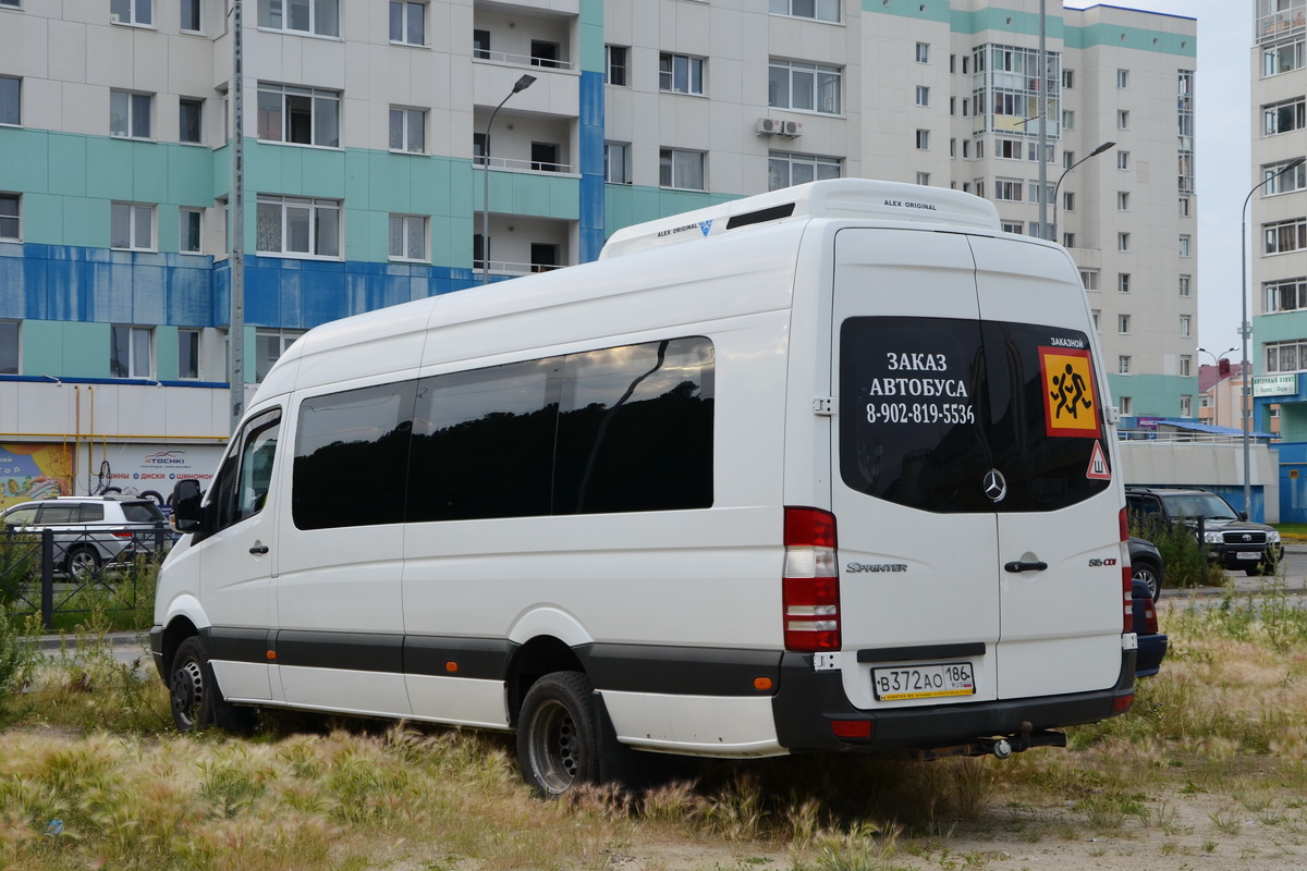 Ханты-Мансийский АО, Луидор-223602 (MB Sprinter) № В 372 АО 186