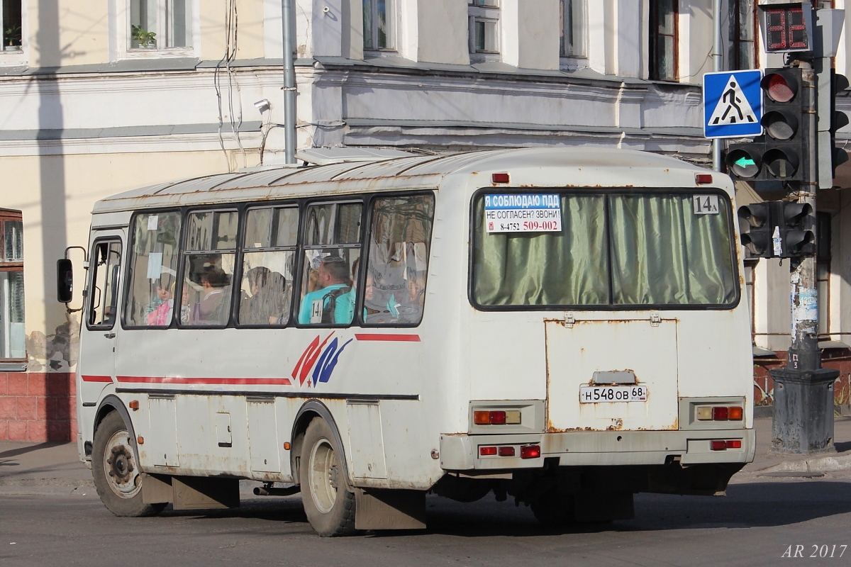 Тамбовская область, ПАЗ-4234 № Н 548 ОВ 68